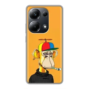 Чохли з Мавпами NFT для Xiaomi POCO M6 Pro (AlphaPrint) (Нудна мавпа NFT)