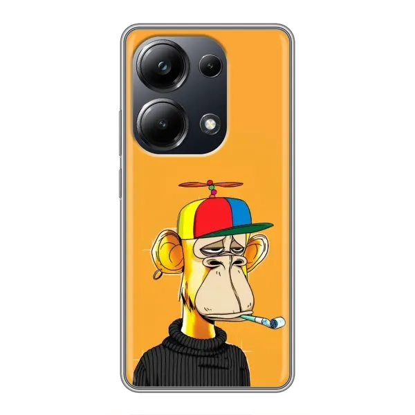 Чехол с принтом «Скучающая Обезьяна NFT» для Xiaomi POCO M6 Pro