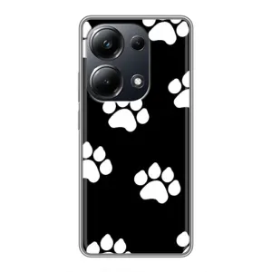 Чохол з принтом «Сліди собаки» для Xiaomi POCO M6 Pro