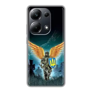 Чохол з принтом «Солдат ЗСУ» для Xiaomi POCO M6 Pro