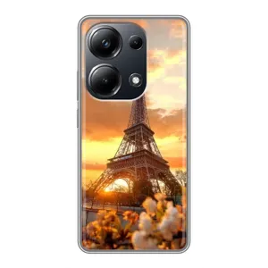 Чохол Ейфелева Вежа Xiaomi POCO M6 Pro - (AlphaPrint) (Сонячня вежа)