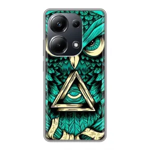 Чохол з принтом «Сова з оком» для Xiaomi POCO M6 Pro