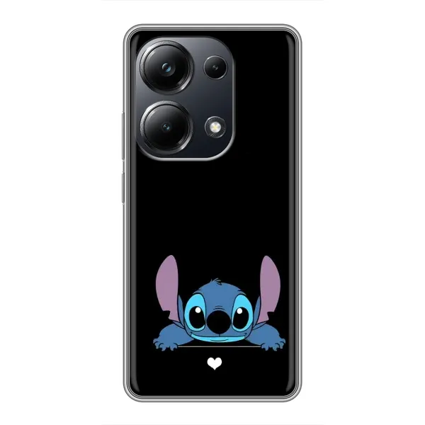 Чохол з принтом «Стіч на чорному» для Xiaomi POCO M6 Pro Чохол з принтом «Стіч на чорному» для Xiaomi POCO M6 Pro