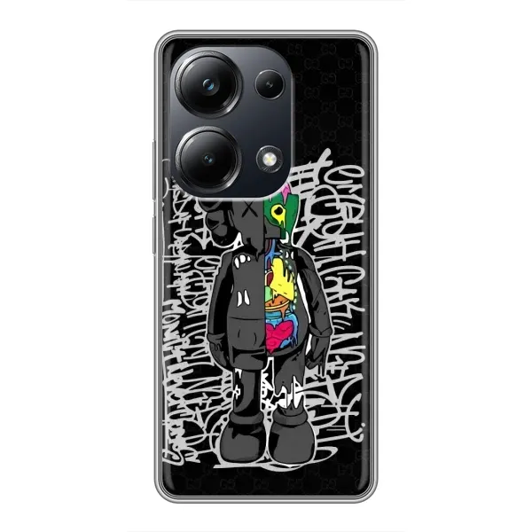 Чехол с принтом «Стиль Bearbrick» для Xiaomi POCO M6 Pro