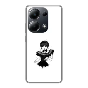 Чохли Венсдей на Xiaomi POCO M6 Pro Уенсдей (AlphaPrint) (танець Венздей)