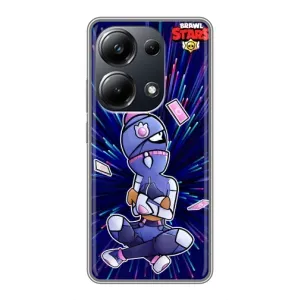 Чехлы Brawl Stars для Xiaomi POCO M6 Pro (AlphaPrint) (Тара)