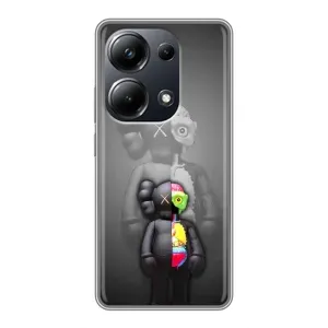 Чехлы для Xiaomi POCO M6 Pro - Bearbrick Louis Vuitton (PREMIUMPrint) (Тело Bearbrick)