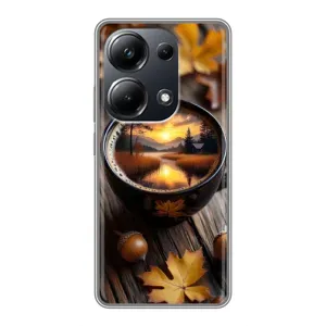 Чохол з принтом «Темна кава» для Xiaomi POCO M6 Pro