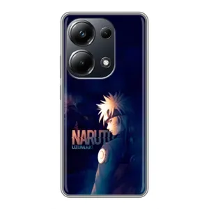 Naruto Anime Чехлы для Поко М6 Про (AlphaPrint) (тень Наруто)