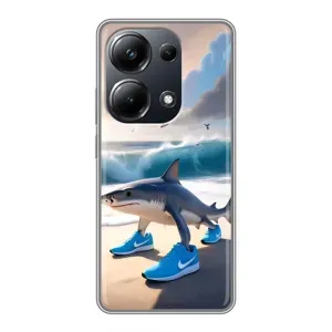 Чохол з мемом Тралалело тралала на Xiaomi POCO M6 Pro