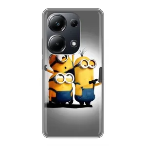 Чохол з принтом «Три посіпаки» для Xiaomi POCO M6 Pro