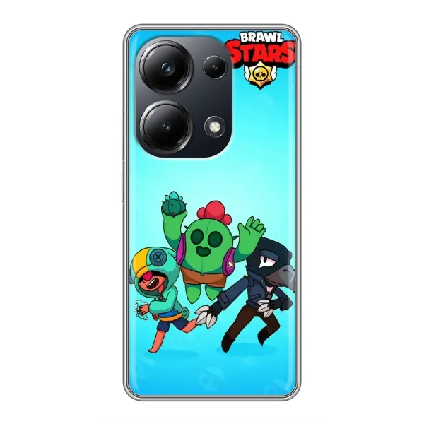 Чехол с принтом «Трио героев» для Xiaomi POCO M6 Pro