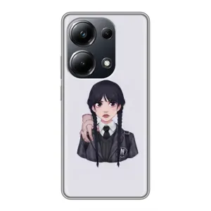 Чохли Венсдей на Xiaomi POCO M6 Pro Уенсдей (AlphaPrint) (Венздей і Річ)