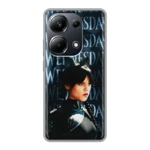 Чохли Венсдей на Xiaomi POCO M6 Pro Уенсдей (AlphaPrint) (Венздей кішка)