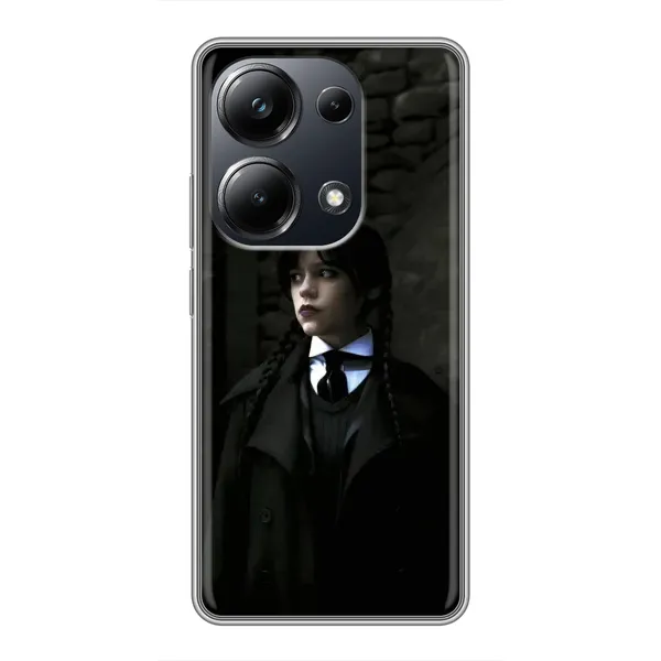 Чохол з принтом «Темний стиль Венздей» для Xiaomi POCO M6 Pro