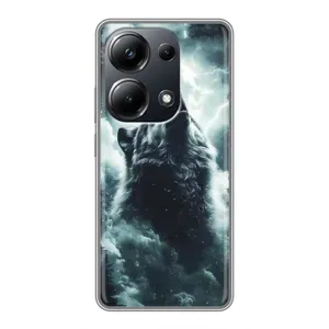 Чохол з картинкою 'Хижаки' для Xiaomi POCO M6 Pro (Вовк у хмарах)