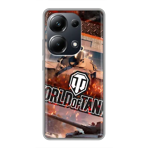 Чехол с принтом «World of Tanks» для Xiaomi POCO M6 Pro
