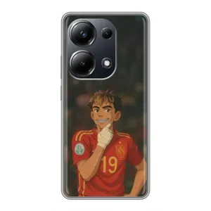 Чохол з футболістом Ламін Ямаль Xiaomi POCO M6 Pro (Ямаль аніме)