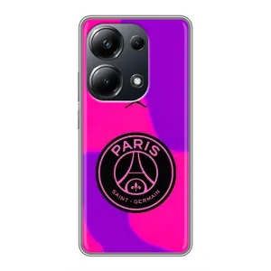 Чехлы PSG для Xiaomi POCO M6 Pro (AlphaPrint) (яркий ПСЖ)
