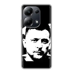 Чохол для Xiaomi POCO M6 Pro (AlphaPrint - с принтом Зеленського)