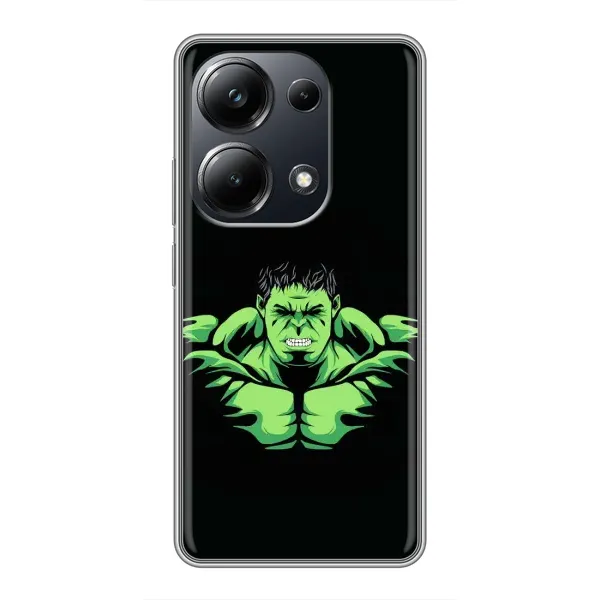 Чохол з принтом «Зелений Халк» для Xiaomi POCO M6 Pro Чохол з принтом «Зелений Халк» для Xiaomi POCO M6 Pro