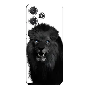 Чохли з картинкою животних Xiaomi POCO M6 (Чорний ЛЕВ)