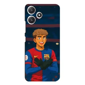Чехол с футболистом Ламин Ямаль Xiaomi POCO M6 (Футболист Ямаль)
