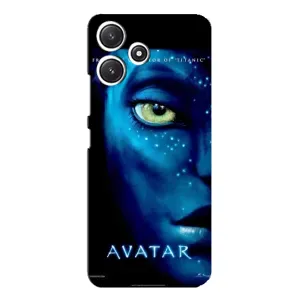 Чохли з фільму АВАТАР для Xiaomi POCO M6 (AlphaPrint) (око Аватара)