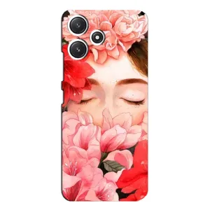 Чехлы (ART) Цветы на Xiaomi POCO M6 (VPrint) (Очі в квітах)