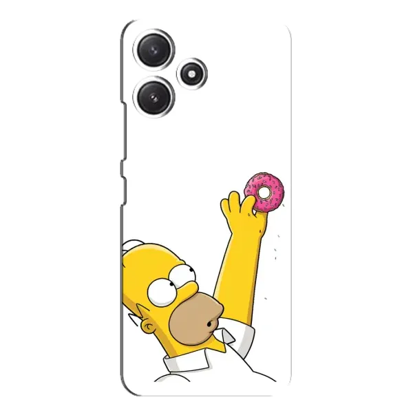 Чехол с принтом «Гомер с пончиком» для Xiaomi POCO M6
