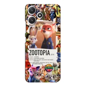 Чохол Зоотрополіс на Xiaomi POCO M6 (Постер Зоотрополіс)