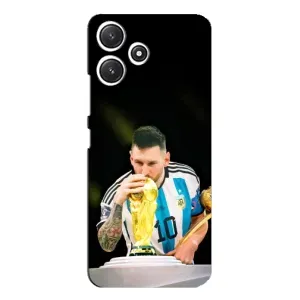 Чехлы для Xiaomi POCO M6 (Leo чемпион) (AlphaPrint) (Кубок Месси)