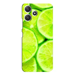 Чохли з фруктами для Xiaomi POCO M6 (VPrint) (Лайм)