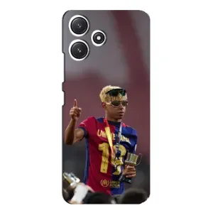 Чехол с футболистом Ламин Ямаль Xiaomi POCO M6 (Lamine Yamal)