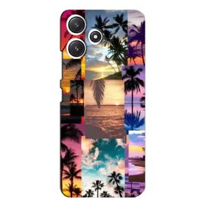 Силиконовый чехол с КАРТИНКАМИ лето для Xiaomi POCO M6 (AlphaPrint) (Летний отпуск)