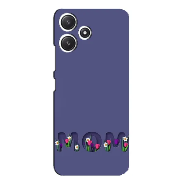Чехол с принтом «Мама в цветах» для Xiaomi POCO M6