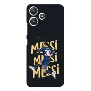 Чехлы для Xiaomi POCO M6 (Leo чемпион) (AlphaPrint) (Messi ПСЖ)