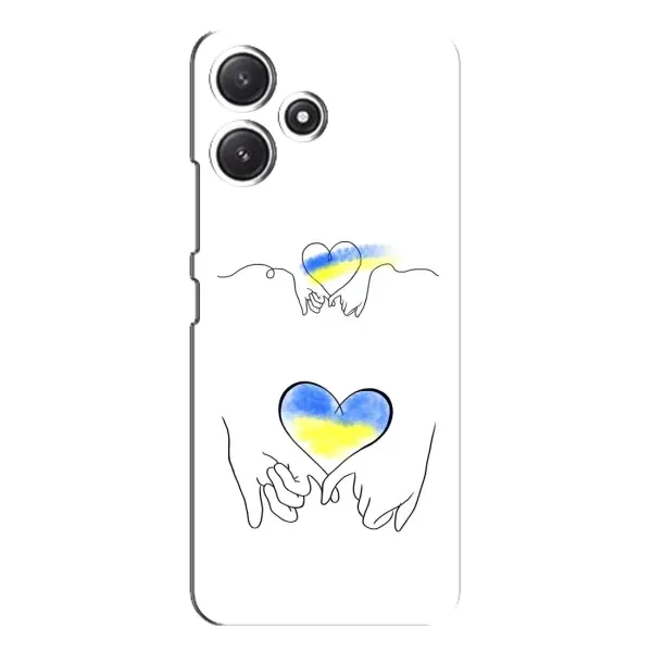 Чехол с принтом «Мир Украине» для Xiaomi POCO M6