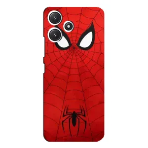 Чехол с человеком пауком для Xiaomi POCO M6 - (AlphaPrint) (Паук (Марвел))