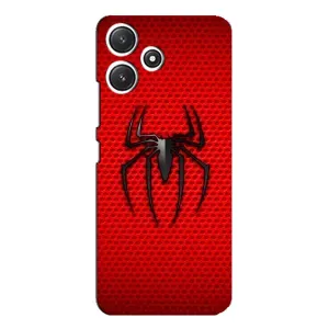 Чехол с человеком пауком для Xiaomi POCO M6 - (AlphaPrint) (Паук Марвел)