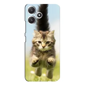 Чохли з Котиками для Xiaomi POCO M6 (VPrint) (Прижок кота)