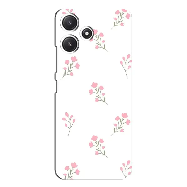 Чехол с принтом «Розовые цветы» для Xiaomi POCO M6