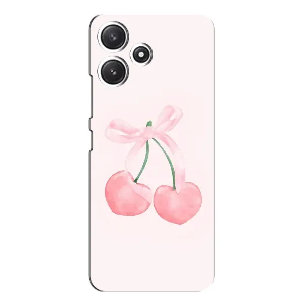 Чехол с принтом «Розовые вишни» для Xiaomi POCO M6