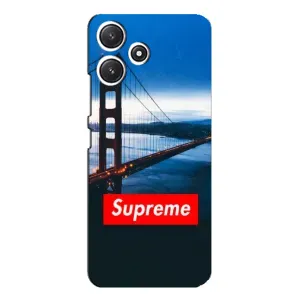 Чехол для Xiaomi POCO M6 с картинкой Supreme (AlphaPrint) (Стиль Supreme)