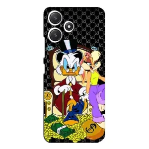 Чехли для Xiaomi POCO M6 - Скрудж МакДак Louis Vuitton (PREMIUMPrint) (Стильна Утка)