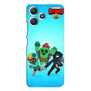Чехлы Brawl Stars для Xiaomi POCO M6 (AlphaPrint) (Трио героев)