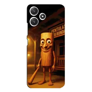 Чехол с мемом Тралалело тралала на Xiaomi POCO M6 (Тунг тунг сахур)