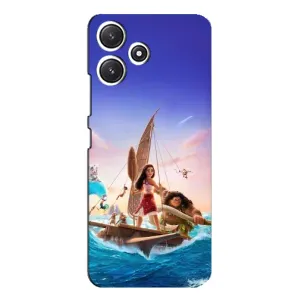 Чехол с мультфильмом Моана Xiaomi POCO M6 (Команда Ваяна Мауи)