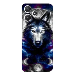 Защитные чехлы для Сяоми Поко М6 (AlphaPrint) (ХИТ продаж) ВОЛК (Волк)