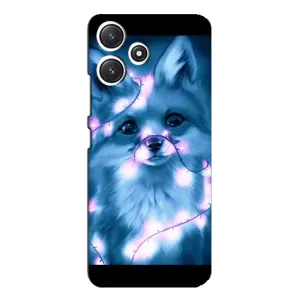 Чохли з картинкою Лисичка для Xiaomi POCO M6 (VPrint) (Яскрава лисичка)
